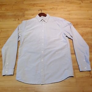 Stone grey casual button down shirt